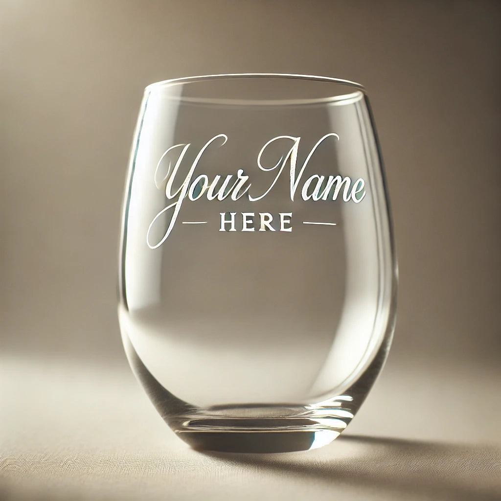 Wine Glasses - Personalized