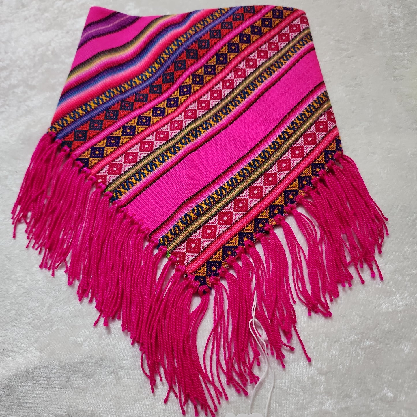 Pink andean aguayo small