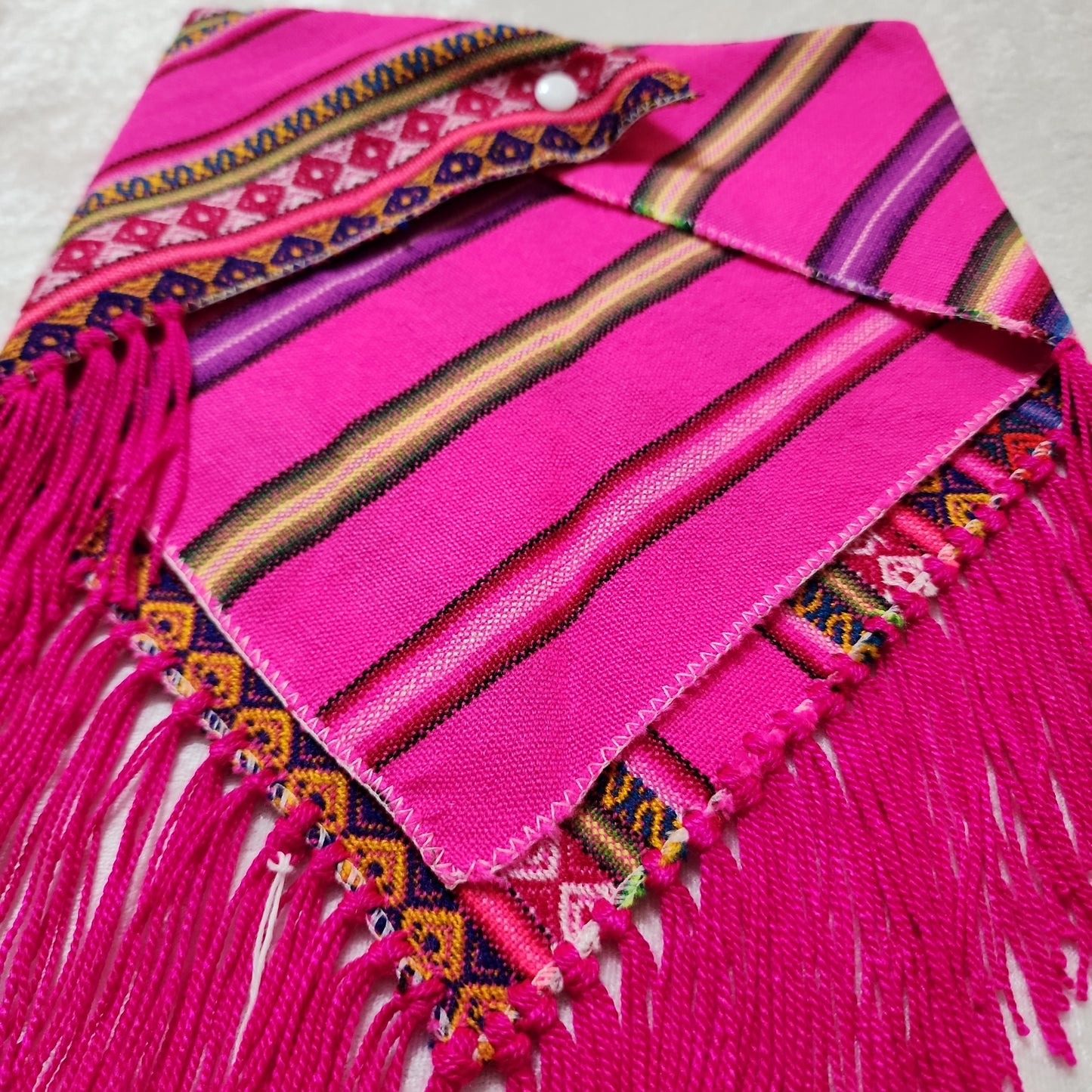 Pink andean aguayo small
