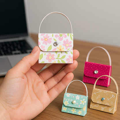 (Copy) Handbag-Style Mini Notepad – Bundle 3pack